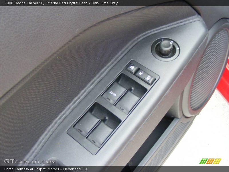 Inferno Red Crystal Pearl / Dark Slate Gray 2008 Dodge Caliber SE