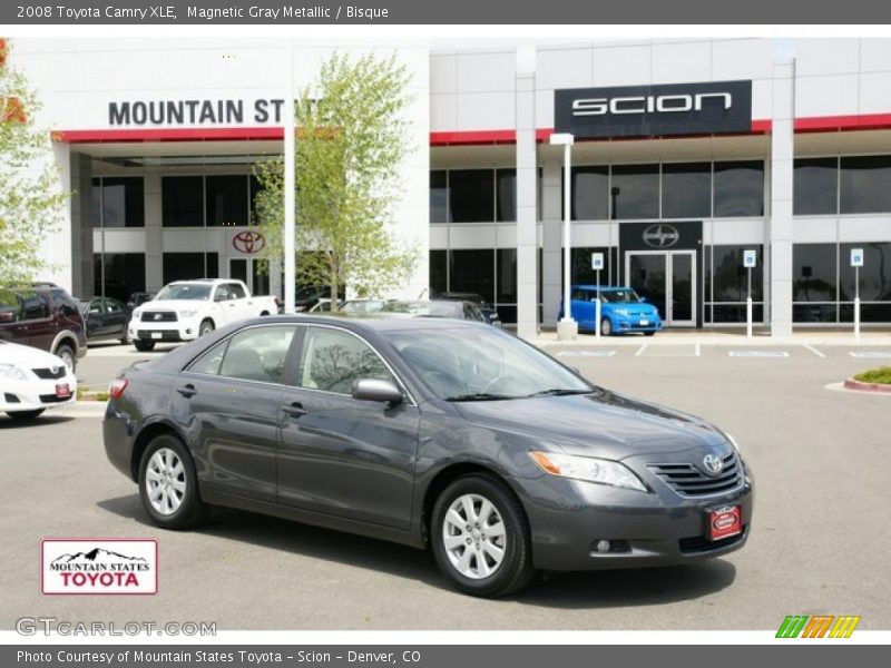Magnetic Gray Metallic / Bisque 2008 Toyota Camry XLE