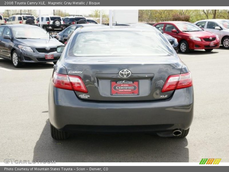 Magnetic Gray Metallic / Bisque 2008 Toyota Camry XLE