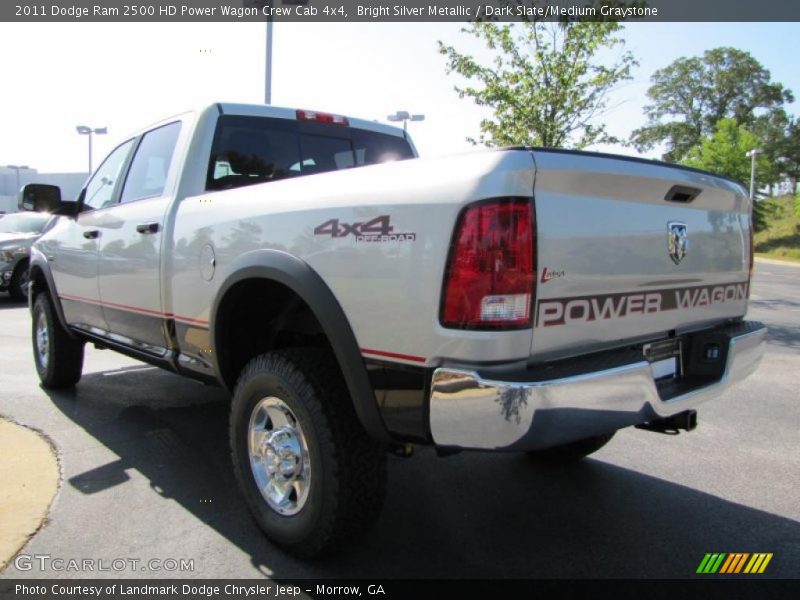  2011 Ram 2500 HD Power Wagon Crew Cab 4x4 Bright Silver Metallic