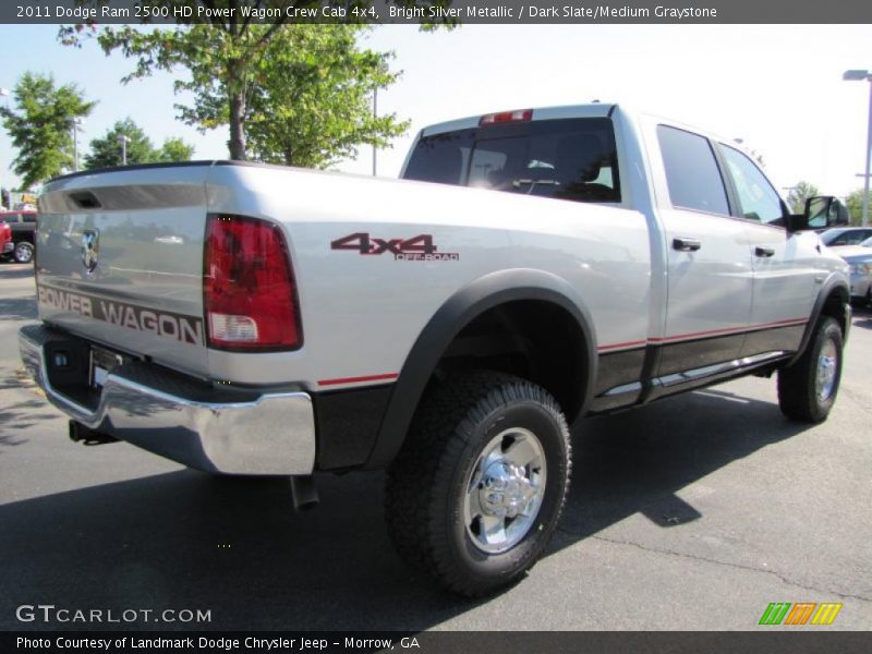  2011 Ram 2500 HD Power Wagon Crew Cab 4x4 Bright Silver Metallic