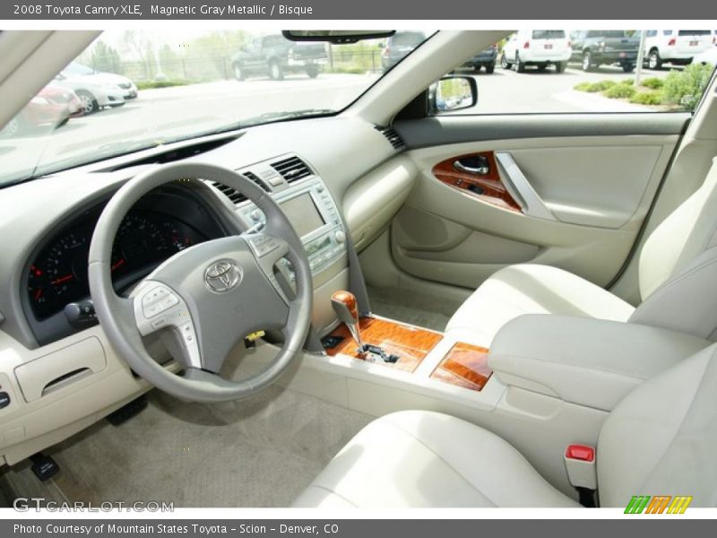 Magnetic Gray Metallic / Bisque 2008 Toyota Camry XLE