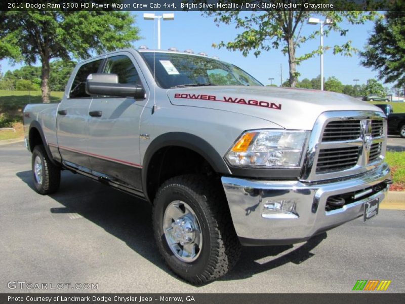 Front 3/4 View of 2011 Ram 2500 HD Power Wagon Crew Cab 4x4