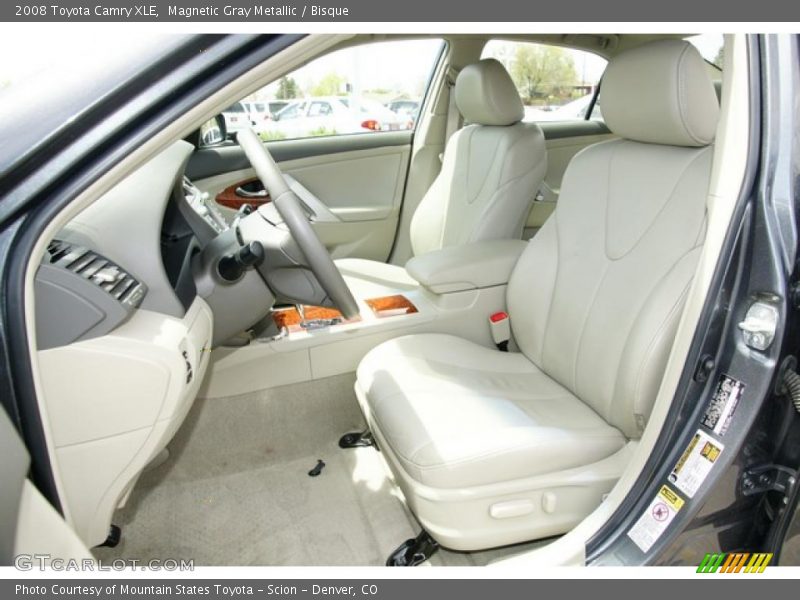 Magnetic Gray Metallic / Bisque 2008 Toyota Camry XLE