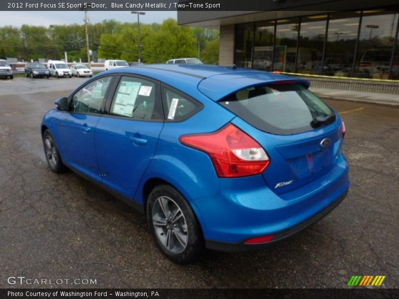  2012 Focus SE Sport 5-Door Blue Candy Metallic