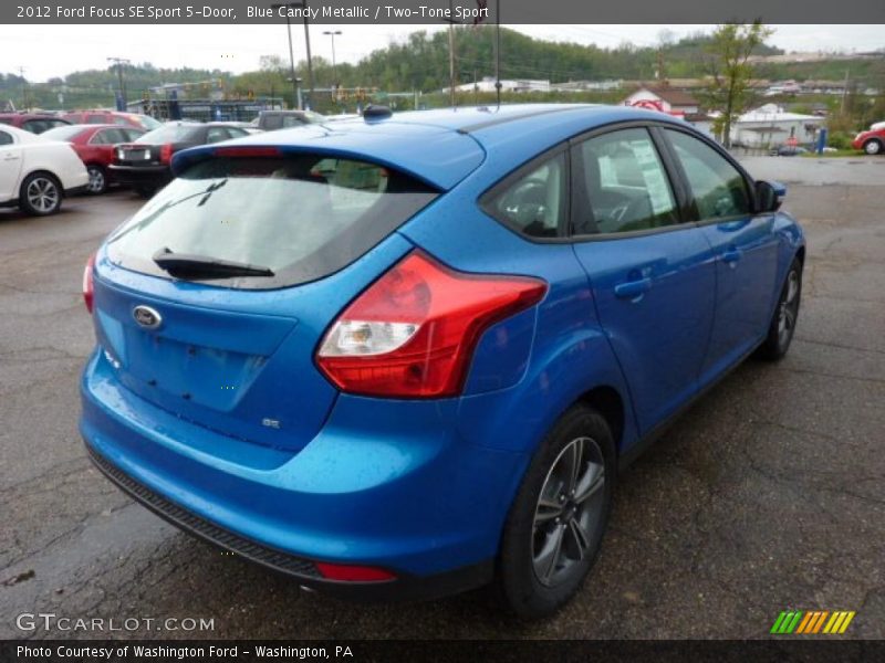  2012 Focus SE Sport 5-Door Blue Candy Metallic