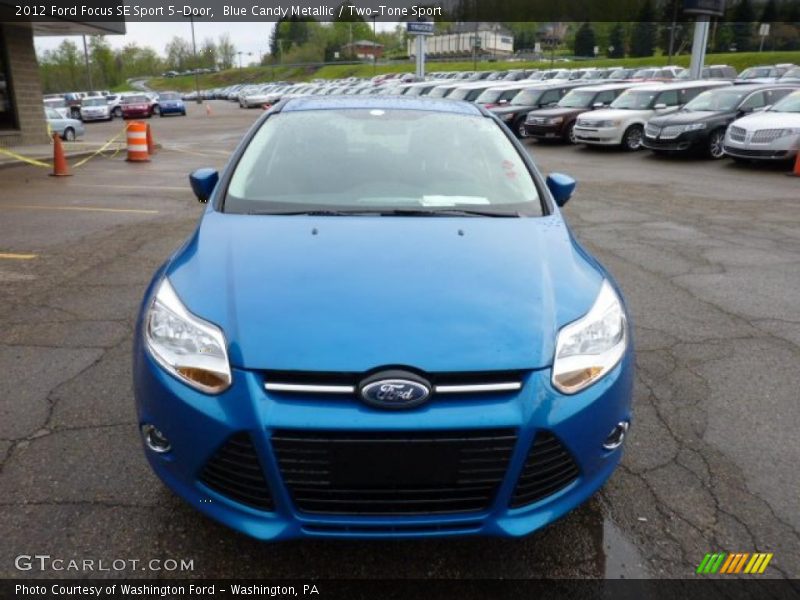  2012 Focus SE Sport 5-Door Blue Candy Metallic