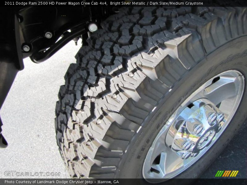 Bright Silver Metallic / Dark Slate/Medium Graystone 2011 Dodge Ram 2500 HD Power Wagon Crew Cab 4x4