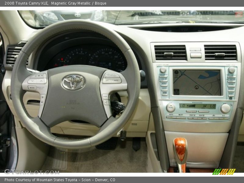 Magnetic Gray Metallic / Bisque 2008 Toyota Camry XLE