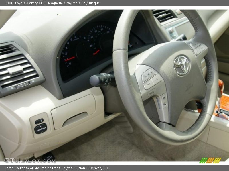 Magnetic Gray Metallic / Bisque 2008 Toyota Camry XLE