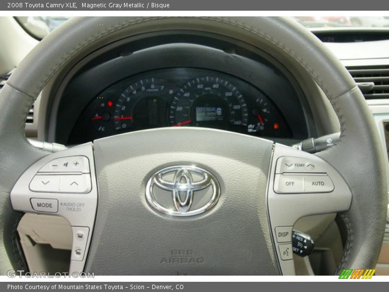 Magnetic Gray Metallic / Bisque 2008 Toyota Camry XLE