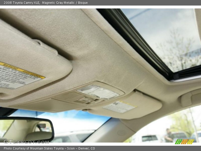 Magnetic Gray Metallic / Bisque 2008 Toyota Camry XLE
