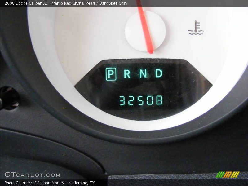 Inferno Red Crystal Pearl / Dark Slate Gray 2008 Dodge Caliber SE