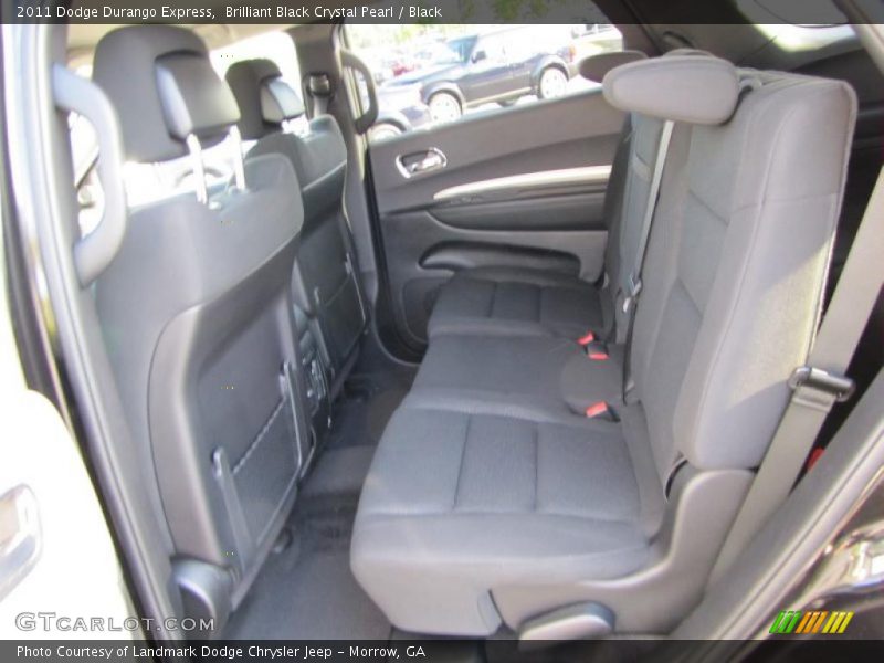 Brilliant Black Crystal Pearl / Black 2011 Dodge Durango Express