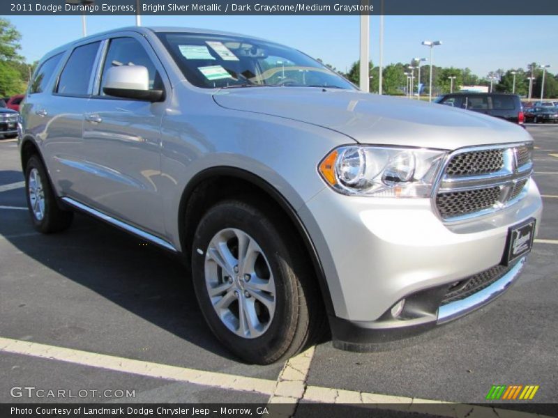 Bright Silver Metallic / Dark Graystone/Medium Graystone 2011 Dodge Durango Express