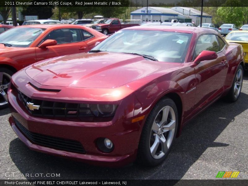 Red Jewel Metallic / Black 2011 Chevrolet Camaro SS/RS Coupe