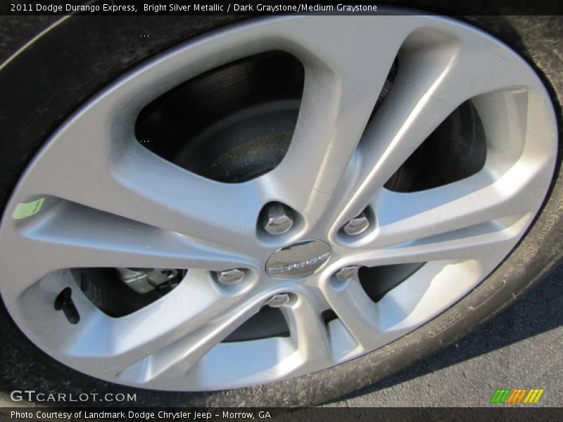 Bright Silver Metallic / Dark Graystone/Medium Graystone 2011 Dodge Durango Express