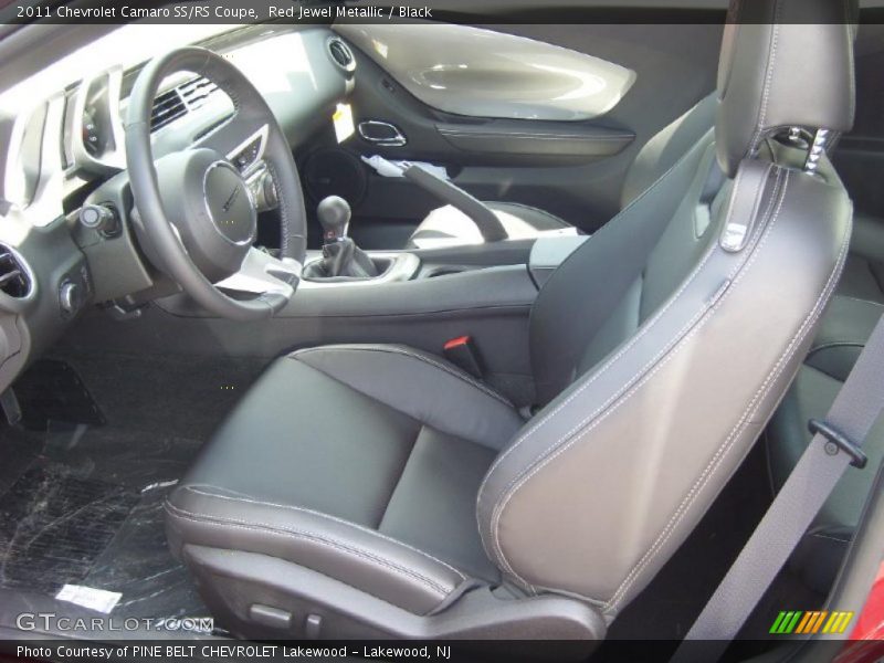 Red Jewel Metallic / Black 2011 Chevrolet Camaro SS/RS Coupe
