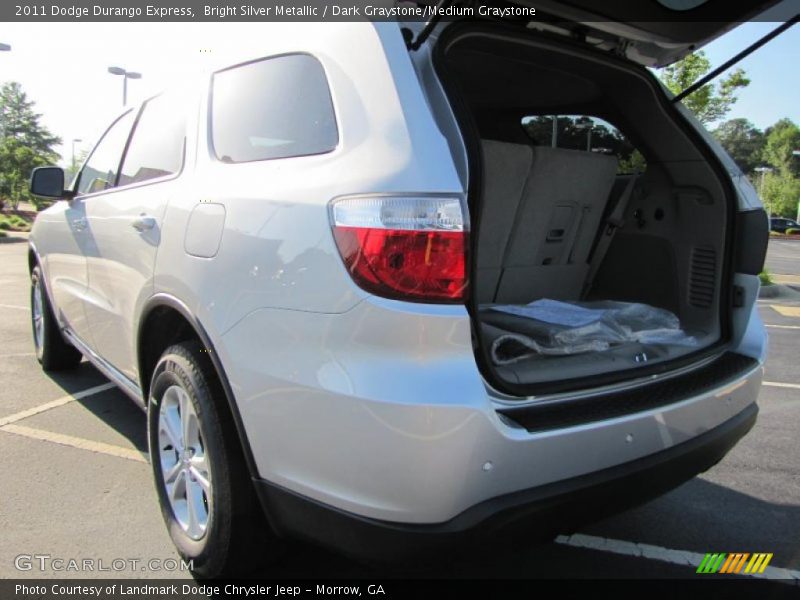 Bright Silver Metallic / Dark Graystone/Medium Graystone 2011 Dodge Durango Express