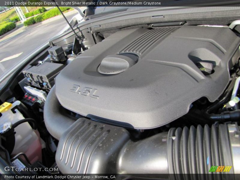 Bright Silver Metallic / Dark Graystone/Medium Graystone 2011 Dodge Durango Express