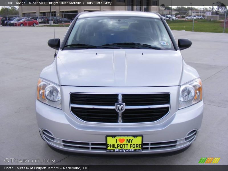 Bright Silver Metallic / Dark Slate Gray 2008 Dodge Caliber SXT