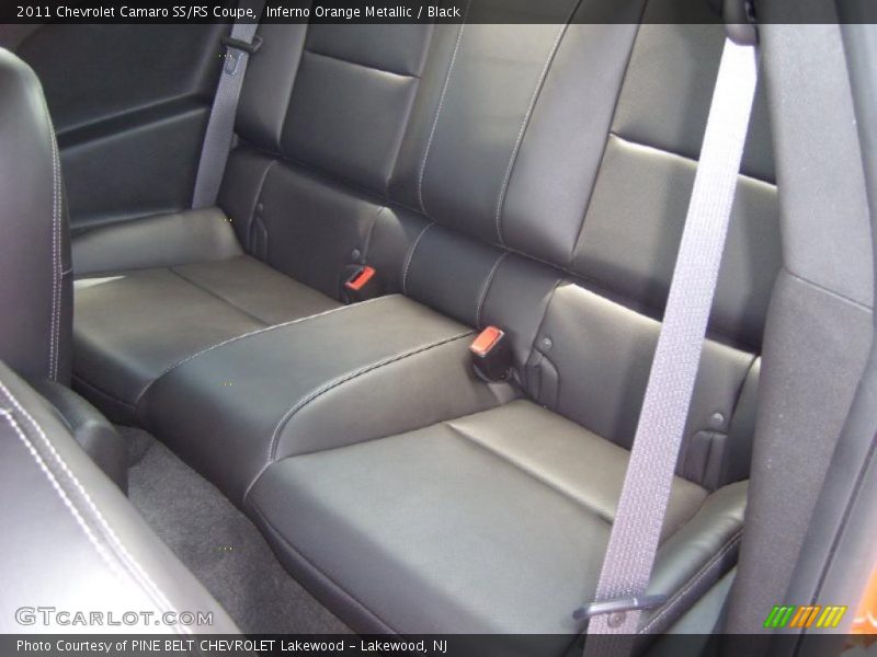 Inferno Orange Metallic / Black 2011 Chevrolet Camaro SS/RS Coupe