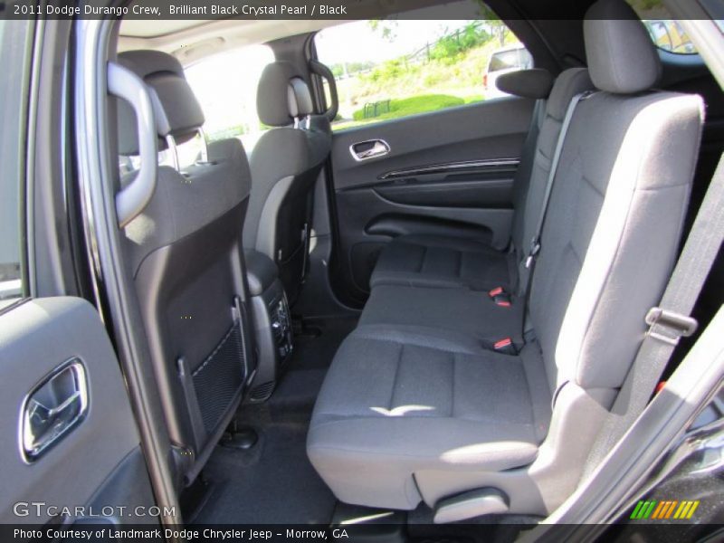 Brilliant Black Crystal Pearl / Black 2011 Dodge Durango Crew