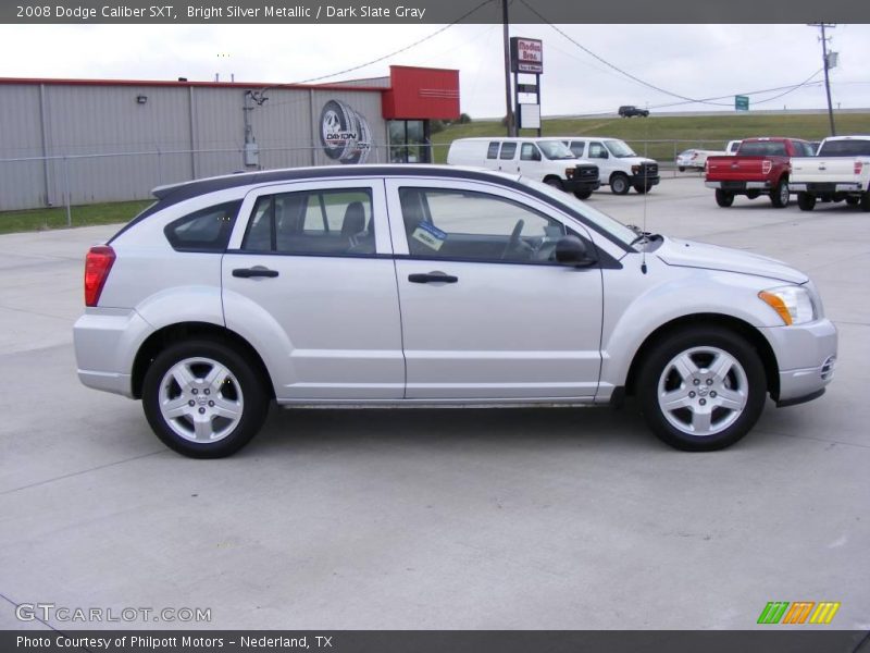 Bright Silver Metallic / Dark Slate Gray 2008 Dodge Caliber SXT