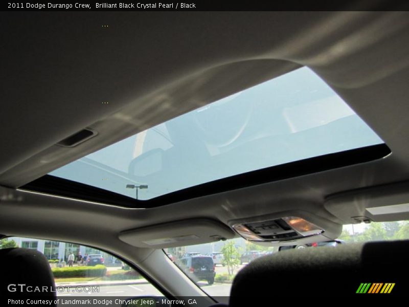 Brilliant Black Crystal Pearl / Black 2011 Dodge Durango Crew