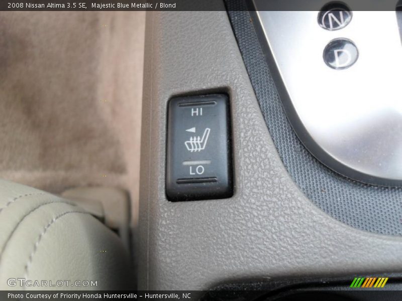 Majestic Blue Metallic / Blond 2008 Nissan Altima 3.5 SE