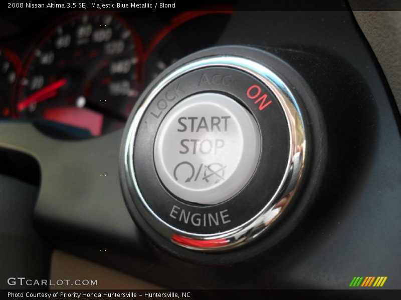 Majestic Blue Metallic / Blond 2008 Nissan Altima 3.5 SE
