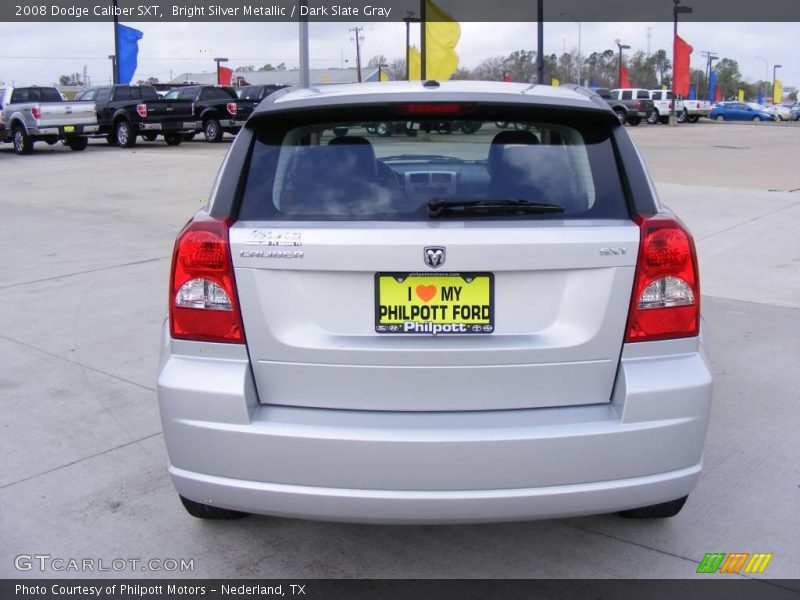 Bright Silver Metallic / Dark Slate Gray 2008 Dodge Caliber SXT