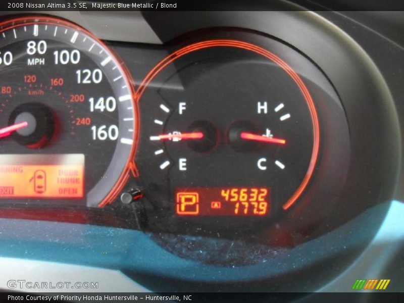 Majestic Blue Metallic / Blond 2008 Nissan Altima 3.5 SE