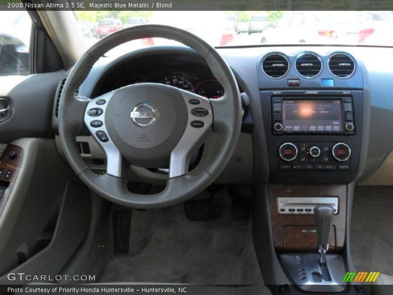 Majestic Blue Metallic / Blond 2008 Nissan Altima 3.5 SE