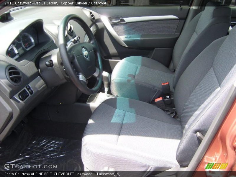Copper Canyon / Charcoal 2011 Chevrolet Aveo LT Sedan