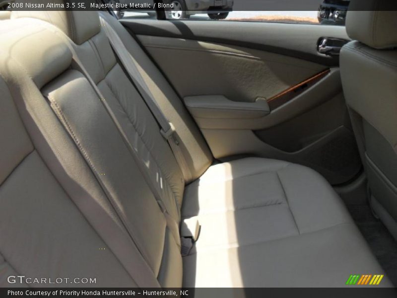 Majestic Blue Metallic / Blond 2008 Nissan Altima 3.5 SE