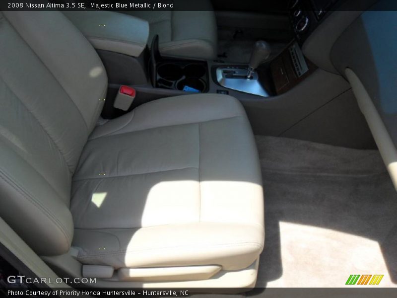 Majestic Blue Metallic / Blond 2008 Nissan Altima 3.5 SE