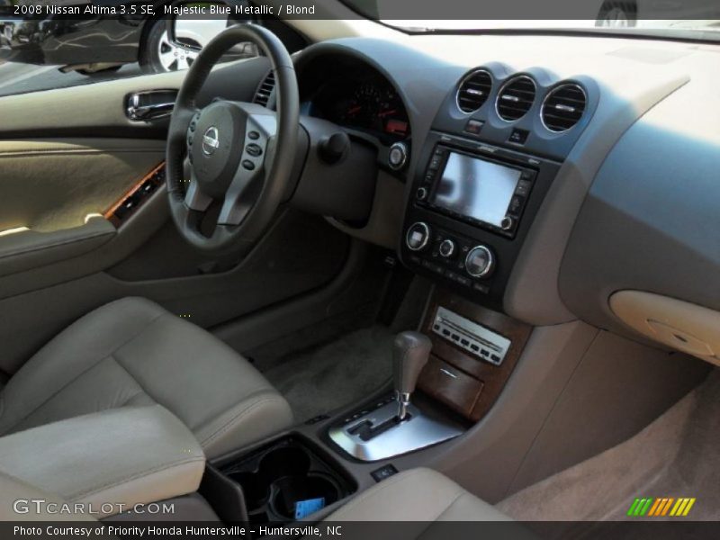 Majestic Blue Metallic / Blond 2008 Nissan Altima 3.5 SE