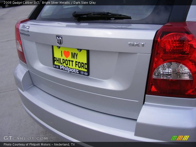 Bright Silver Metallic / Dark Slate Gray 2008 Dodge Caliber SXT