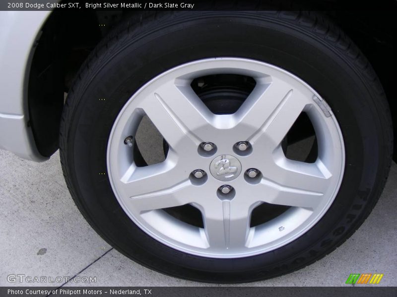 Bright Silver Metallic / Dark Slate Gray 2008 Dodge Caliber SXT