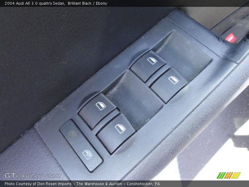 Brilliant Black / Ebony 2004 Audi A6 3.0 quattro Sedan