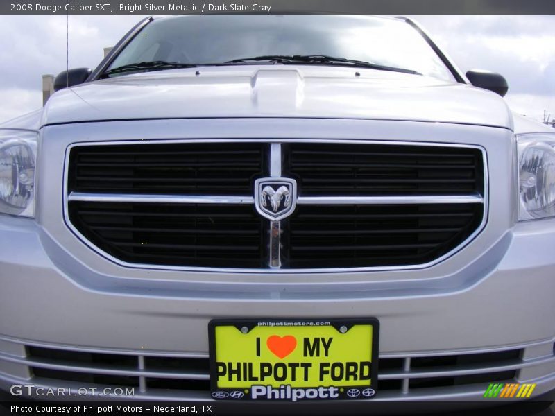 Bright Silver Metallic / Dark Slate Gray 2008 Dodge Caliber SXT