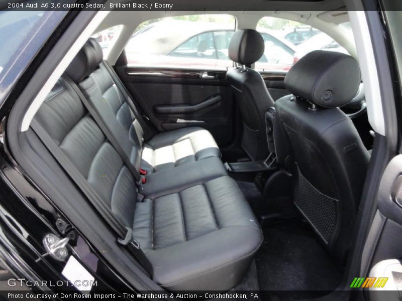 Brilliant Black / Ebony 2004 Audi A6 3.0 quattro Sedan