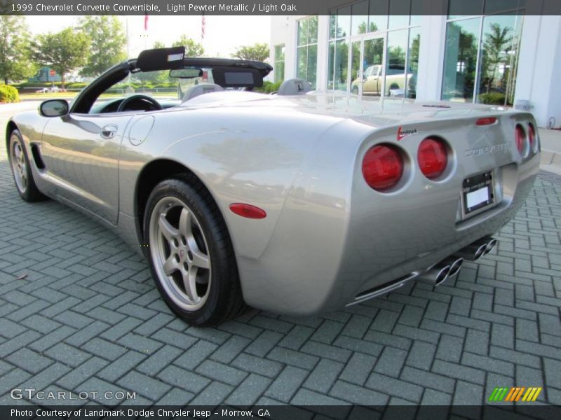 Light Pewter Metallic / Light Oak 1999 Chevrolet Corvette Convertible