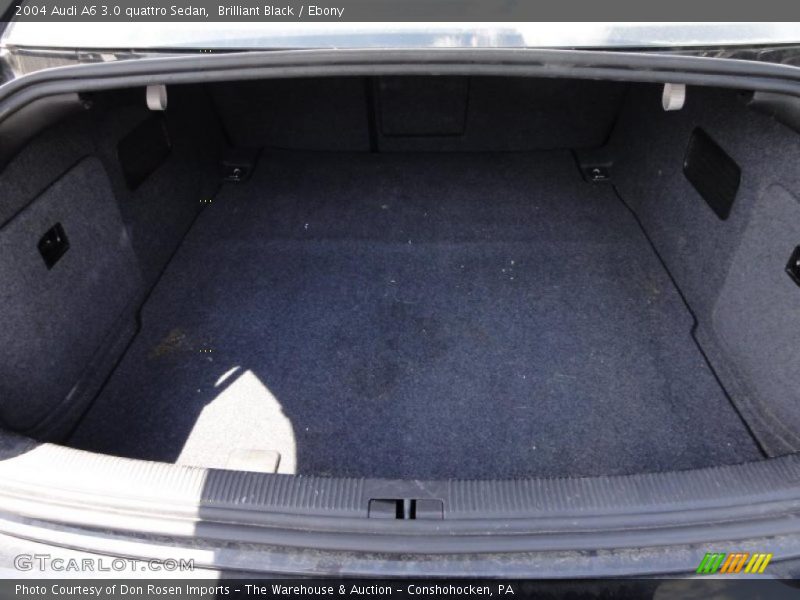 Brilliant Black / Ebony 2004 Audi A6 3.0 quattro Sedan