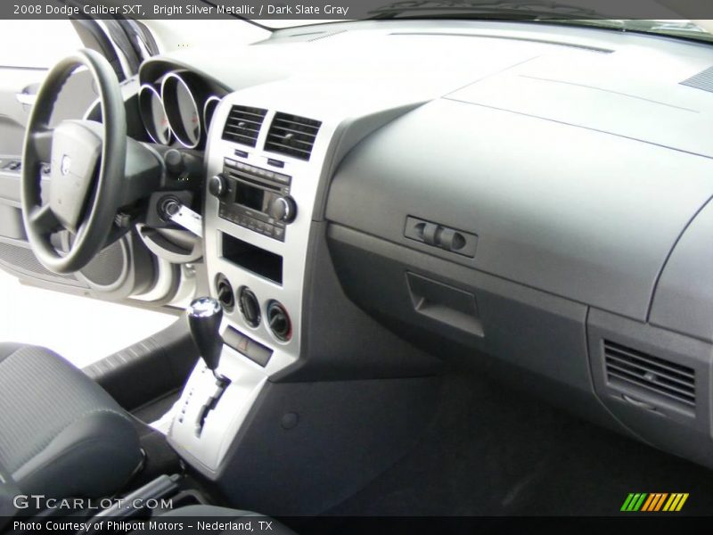 Bright Silver Metallic / Dark Slate Gray 2008 Dodge Caliber SXT
