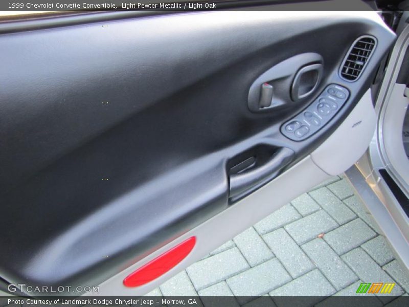 Light Pewter Metallic / Light Oak 1999 Chevrolet Corvette Convertible