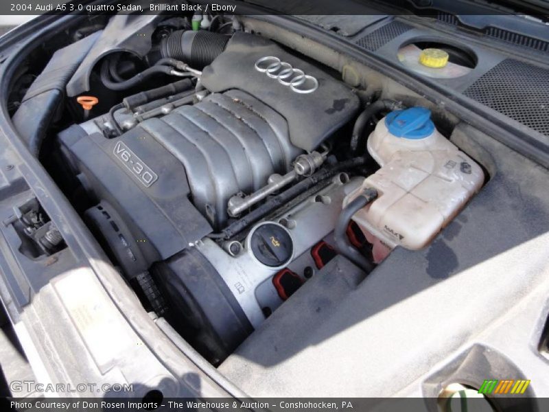 Brilliant Black / Ebony 2004 Audi A6 3.0 quattro Sedan