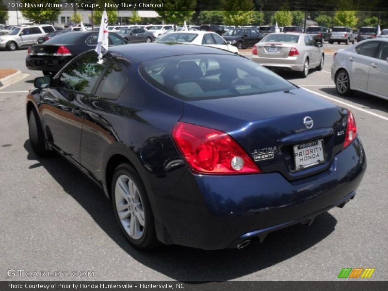 Navy Blue / Charcoal 2010 Nissan Altima 2.5 S Coupe