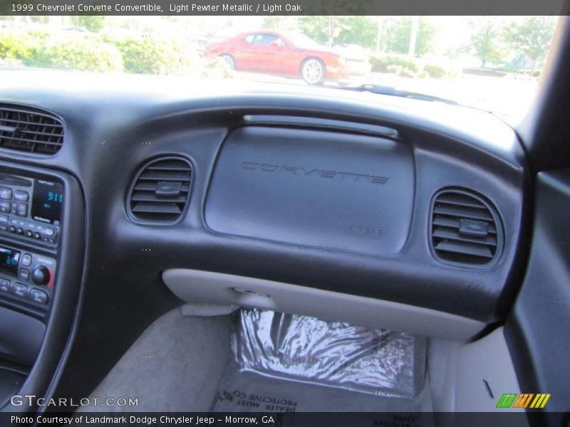 Light Pewter Metallic / Light Oak 1999 Chevrolet Corvette Convertible